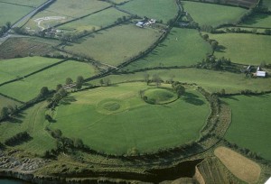 Aerial view of Navan Fort