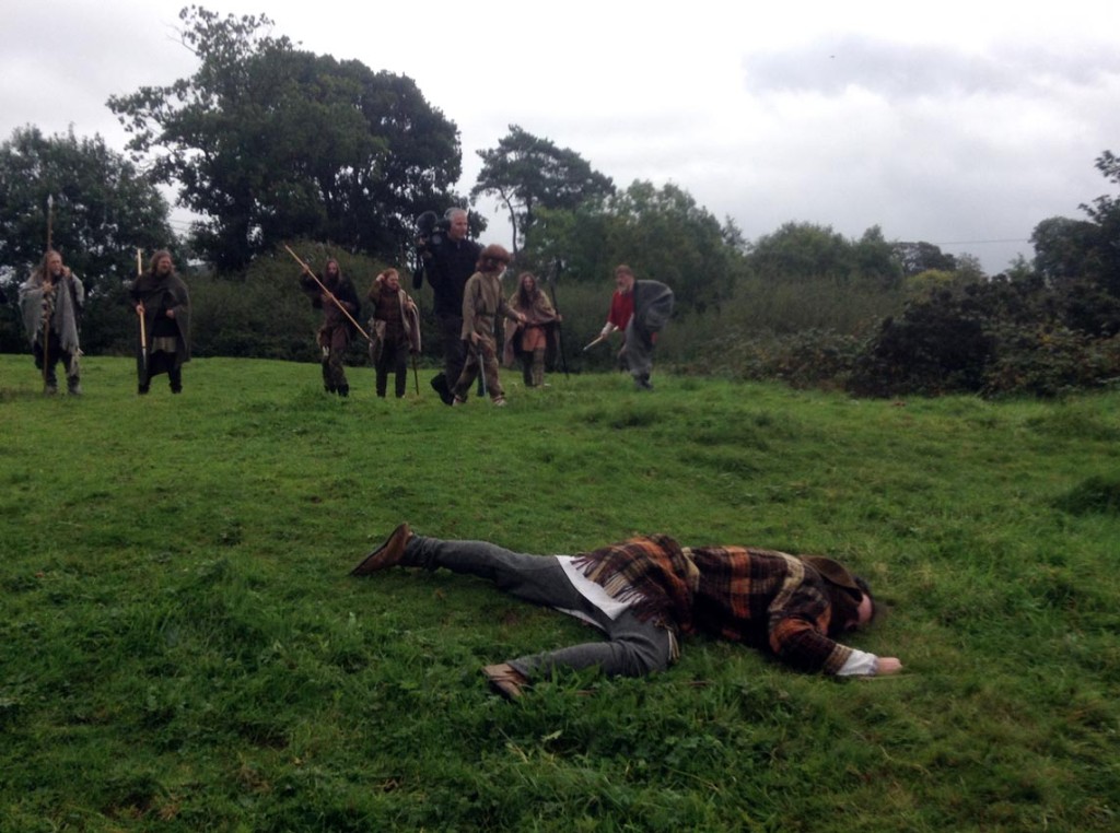 Filming Setanta's Challenge on location : Another casualty of Cú Chulainn